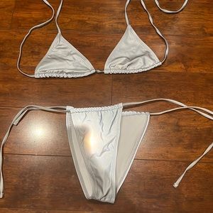 PLT metallic swim bikini